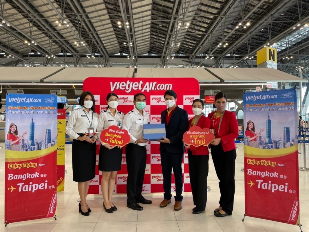 Now fly Bangkok – Taipei via Thai Vietjet with fares starting from USD 99