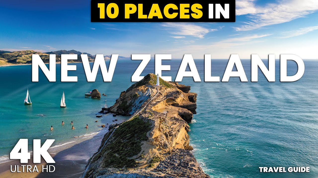 10 Must-Visit Places in New Zealand: A Travel Guide to Paradise | 4K Travel Video